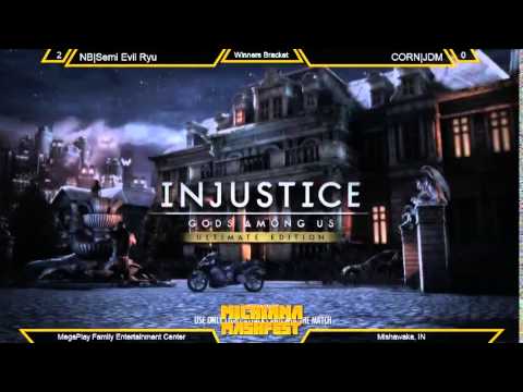 CORN|JDM vs NB|Semi Evil Ryu - Michiana Mashfest Injustice Winner Bracket