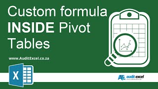 Create custom calculations INSIDE a Pivot Table