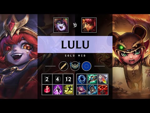 Lulu Mid vs Annie - EUW Challenger Patch 25.18