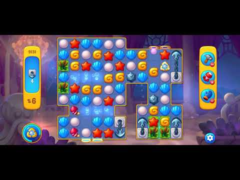 Fishdom level 9131 no boosters フィッシュダム