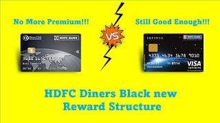 HDFC Diners Black new Reward Structure : Is it still a premium credit card?