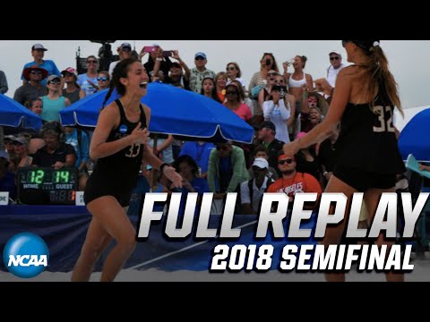 Florida State vs. Hawaii: 2018 NCAA beach volleyball semifinal | FULL REPLAY