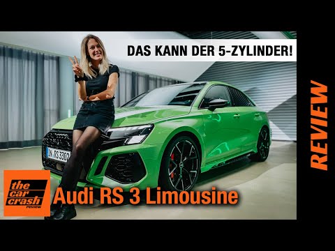 Audi RS 3 Limousine (2021) Das kann der neue 5-Zylinder! 💚 Review | Test | Preis | 400 PS | Sedan