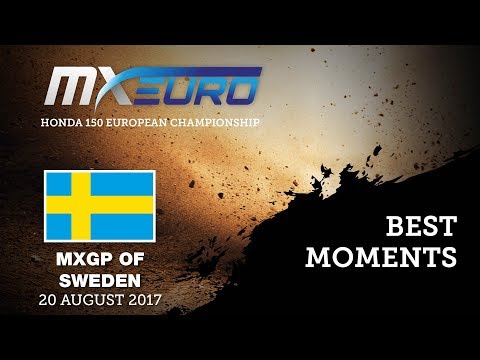Honda EMX150 Race1 Best Moments -  MXGP of Sweden 2017