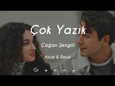 Çok Yazık - Çağan Şengül (Lyrics) + English Subtitles (eng sub)