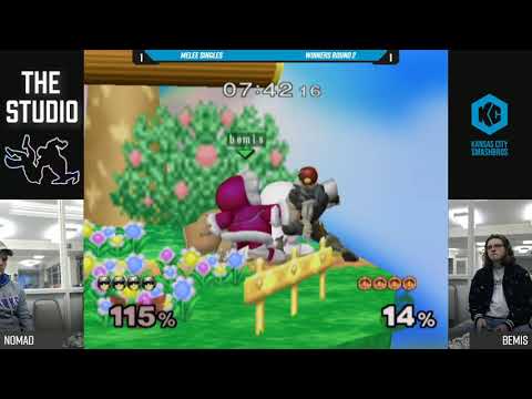 The Studio #17 SSBM - Nomad (C. Falcon) Vs. bemis (Ice Climbers) - Winners Round 2