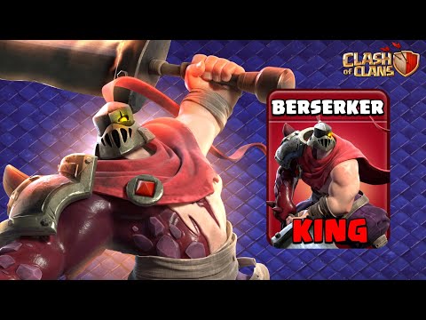 NEW Berserker King Skin Review! (Clash Of Clans)