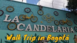 Walk Trip in Bogotá [4K]  🚶📹🚕🎨❤️🌏 One of the most fascinating cities in South America #walktripl29