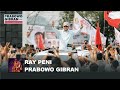 RAY PENI OKE GAS PRABOWO GIBRAN SATU PUTARAN