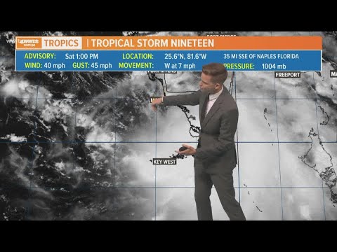 Saturday 1 pm Tropics Update: Tropical Storm Sally forms, Hurricane Sally likely
