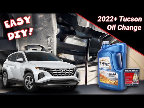 2022-2025 Hyundai Tucson EASY Oil Change