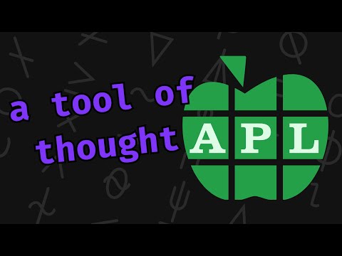 A brief introduction to APL (A Programming Language)