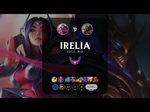 Irelia Mid vs Zed - EUW Master Patch 13.6