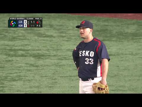 Czech Republic vs  Korea Full Game   2023 World Baseball Classic