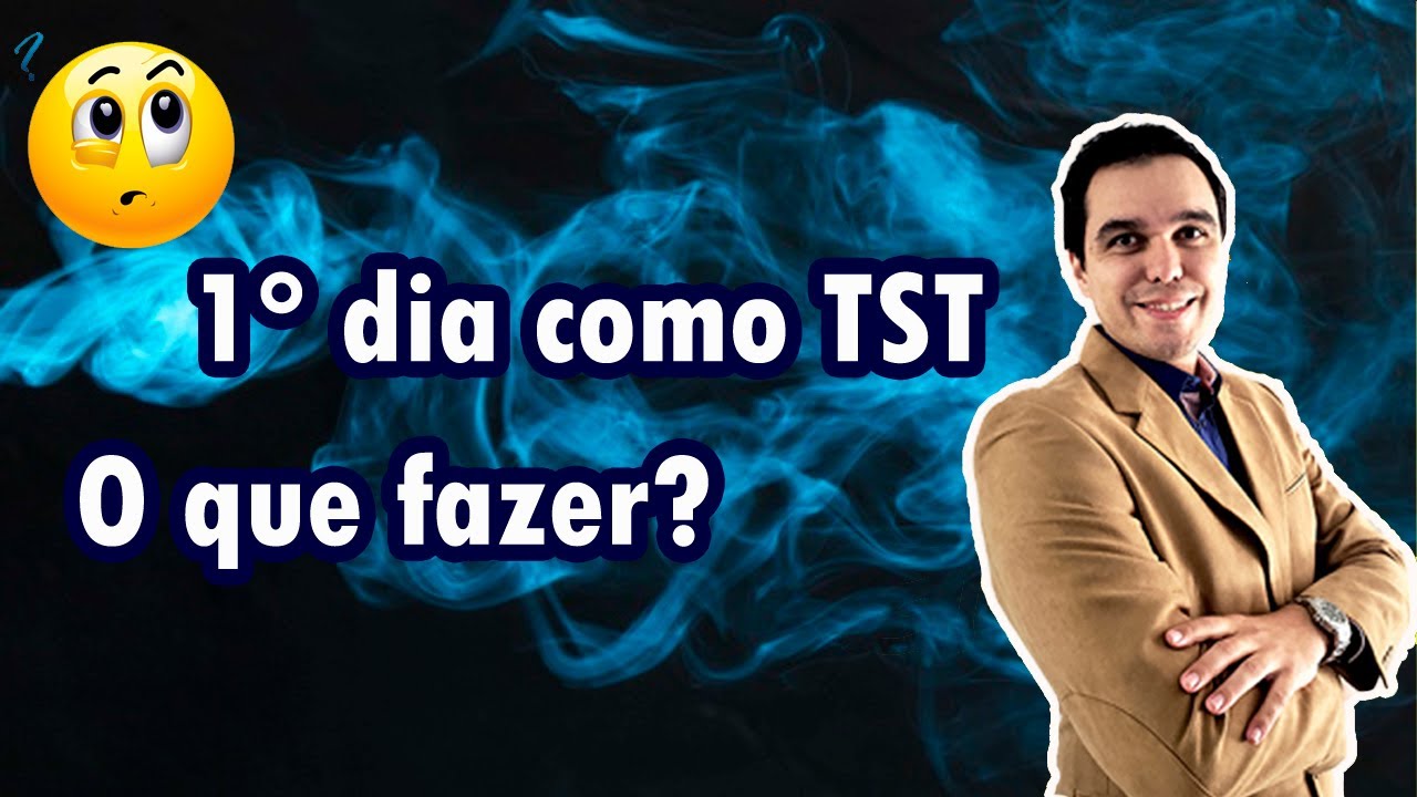 Primeiro dia do Técnico de Segurança do Trabalho