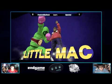 Rise 2016 Top 32 LR4 - PWRUP|Vash (Lil' Mac) vs Apachai~ (Pit/Lil' Mac)