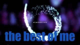 Goo Goo Dolls The Best of Me-lyric video