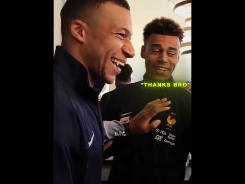 Mbappé Makes Fun Of Thuram 😂☠️ #shorts #viral #funny #trending