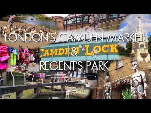 London's Camden Market and Regent's Park