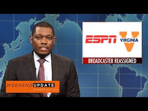 Weekend Update on ESPN Sidelining Robert Lee - SNL