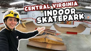 AWESOME Indoor Skatepark in Virginia | Liberty Mountain Skatepark