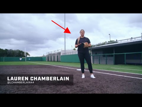 Lauren Chamberlain First Base Footwork
