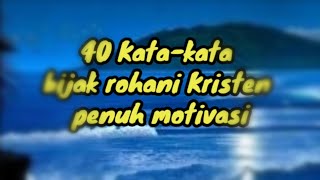 Download lagu #bijakrohani#rohani#motivasi 40 kata - kata bijak rohani Kristen penuh motivasi mp3 Download lagu #bijakrohani#rohani#motivasi 40 kata - kata bijak rohani Kristen penuh motivasi mp3