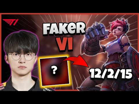 T1 Faker Vi vs Graves | 14.15
