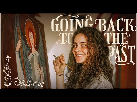 FORGOTTEN brushstrokes | My days of painting MEDIEVAL ART | 1st piece of "The Light's Hope" series