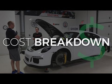 Epic GT3 RS Detail at Esoteric: E20 - Full Cost Breakdown