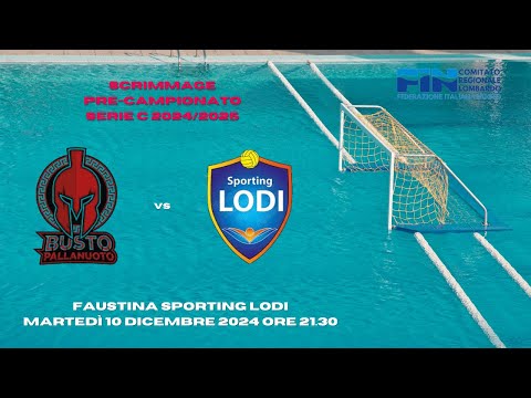 Scrimmage Sporting Lodi vs Busto Pallanuoto