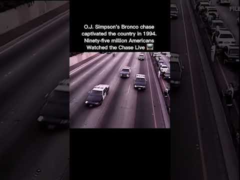 95 Million Watched This Live: The O.J. Simpson Bronco Chase (1994)