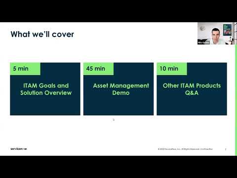 ITAM Talks Session 1 – Overview of ServiceNow ITSM + Asset Management