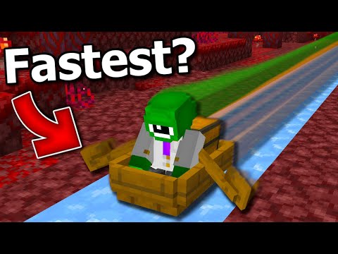 What is the Fastest Way to Travel in Survival Minecraft 1.20?