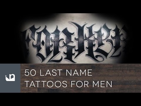 Last Name Tattoos