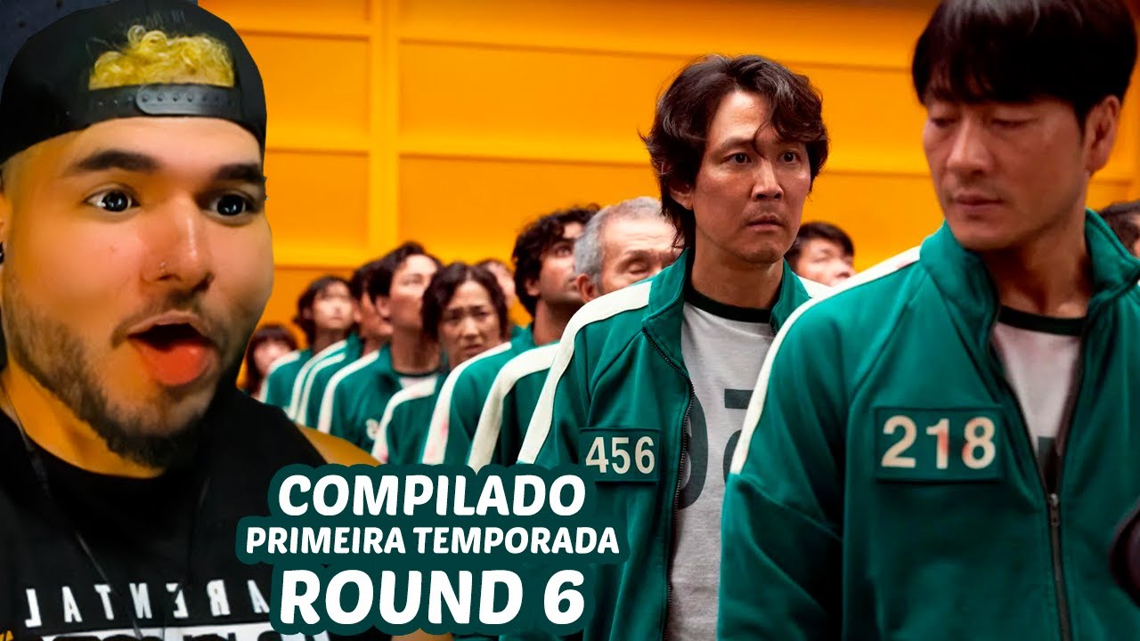 MARATONA ROUND 6 PRIMEIRA TEMPORADA | Melhores Momentos do Squid Game