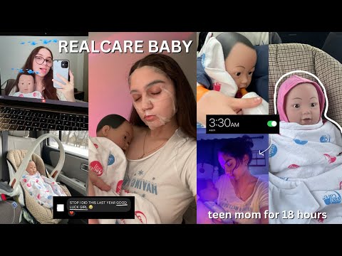 TEENAGER-MUTTER EINES ROBOTERBABYS🍼| Realcare-Babyprojekt