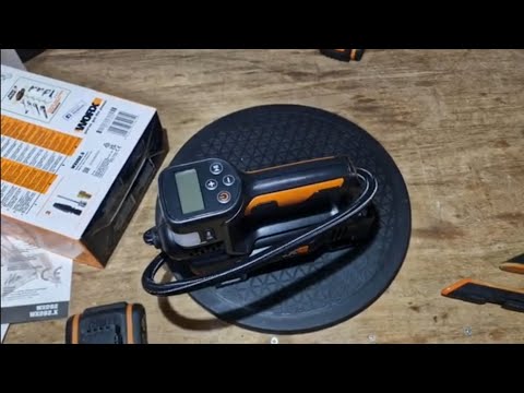 The BEST worx tool I never knew I needed: wx092 20v power tool tyre inflator