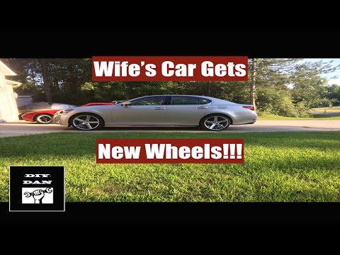 The Lexus GS350 Gets Niche Milan Wheels