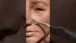 Scoop out this sculpture with me :) process of preparing a sculpture for firing #ceramics #sculpture