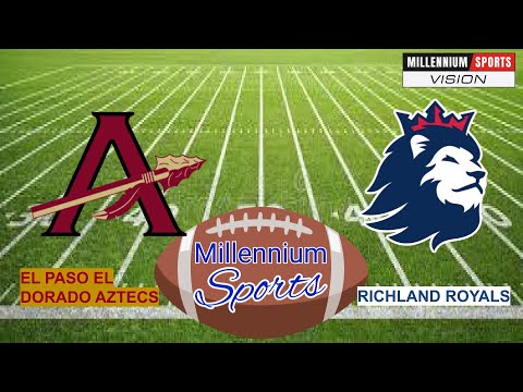 El Paso El Dorado Aztecs vs Richland Royals 5A Region 1 Area Playoff Football Live Audio Stream