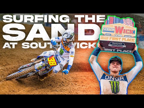 „Sandman“ gewinnt das härteste Rennen des Jahres!! Lauf 5 Southwick Pro Motocross