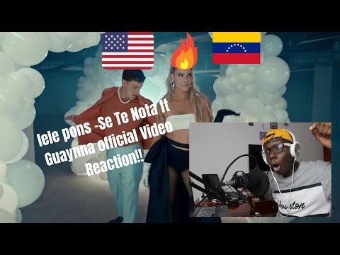 Lele Pons-Se Ta Nota ft Guaynna Official Video Reaction! 🔥