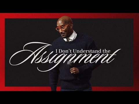 I Don't Understand The Assignment // Holidays At Change // Dr. Dharius Daniels