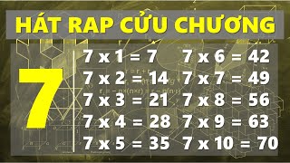 HÁT RAP BẢNG CỬU CHƯƠNG 7, BẢNG NHÂN 7