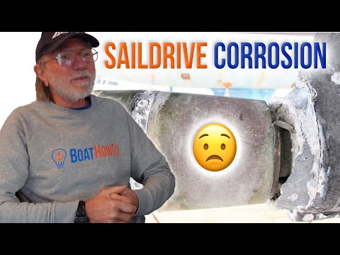 Why is the Anode intact and the SAILDRIVE corroding?? | Ask The Expert with NIGEL CALDER