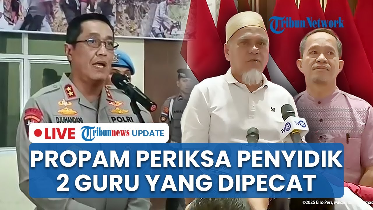 LIVE: Prabowo Turun Tangan dalam Kasus 2 Guru Dipecat di Luwu Utara, Penyidik Diperiksa Propam