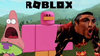 Playing the most cursed games on Roblox