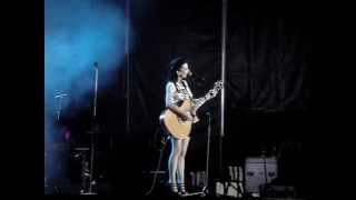 Neus Ferri , Rock n'roll, concierto de Melendi, Valencia, Jardines de Viveros, Feria de Julio 2013