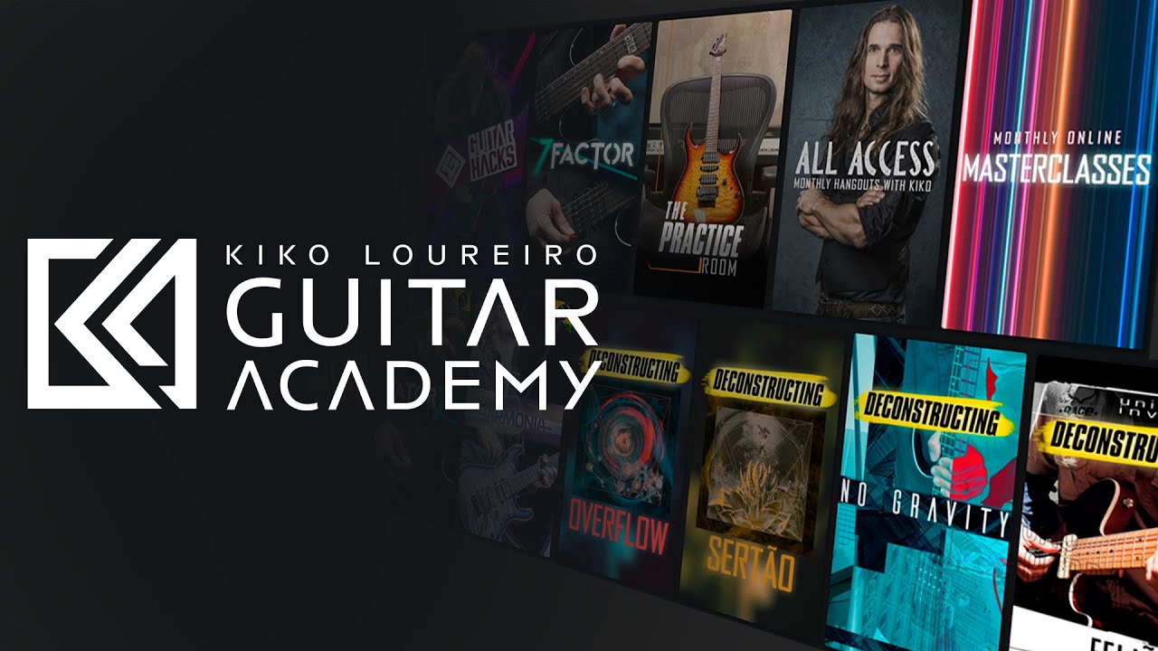 Kiko Loureiro Guitar Academy is Open - YouTube